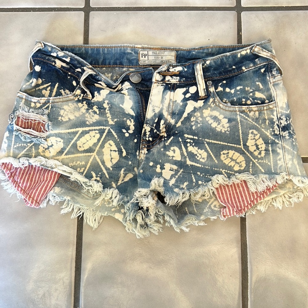 Free People Denim Shorts